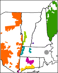 Energy East operations map extract